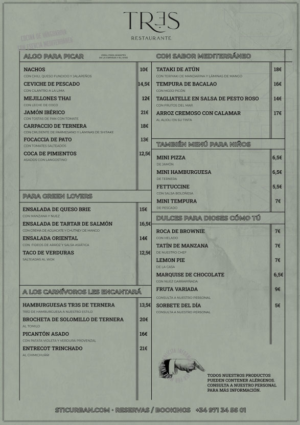 carta tr3s