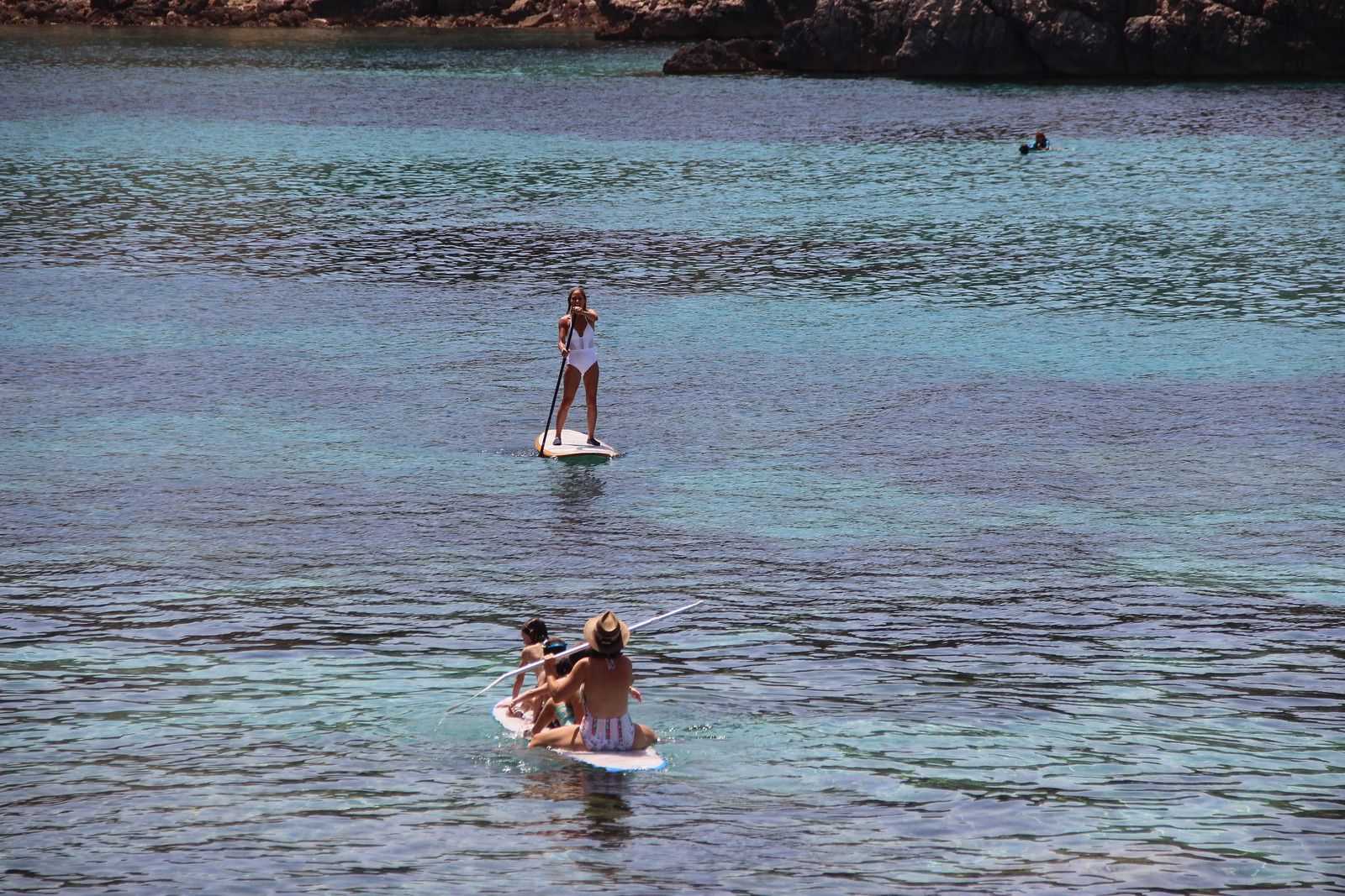 Cliff jumping Ibiza